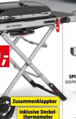 Bauhaus Weber Gasgrill Traveller Angebot
