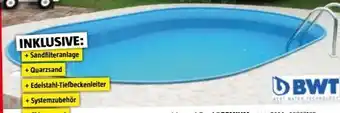 Bauhaus Malibu Stahlwand-Pool Premium Angebot