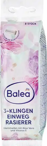 dm Balea 3-Klingen Einwegrasierer Angebot