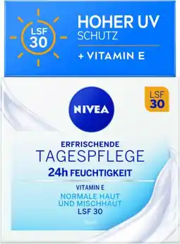 dm Nivea Gesichtscreme erfrischend LSF 30 Angebot