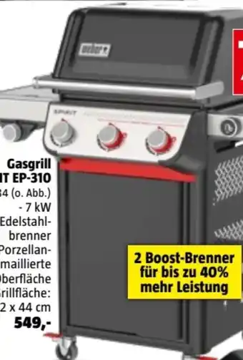 Bauhaus Weber Gasgrill Spirit EP-310 Angebot