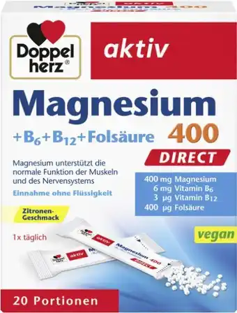 dm Doppelherz Aktiv Magnesium 400 Angebot