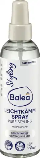 dm Balea Leichtkämmspray Pure Styling Angebot