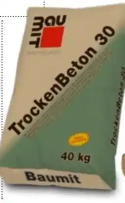 Bauhaus Baumit Trockenbeton 30 Angebot