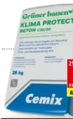 Bauhaus Cemix Klima Protect C25/30 Angebot
