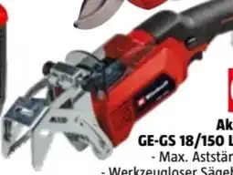 Bauhaus Einhell Akku-Astsäge GE-GS 18/150 Li-Solo Angebot