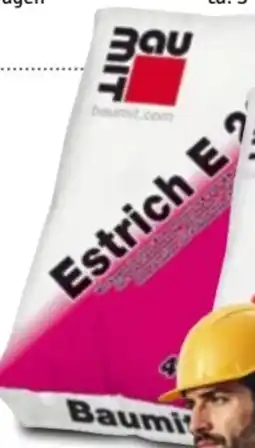 Bauhaus Baumit Estrich E225 Angebot