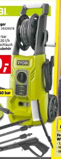 Bauhaus Ryobi Hochdruckreiniger RY140PWA-P Angebot