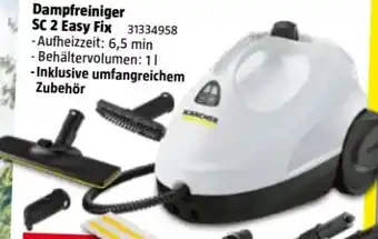 Bauhaus Kärcher Dampfreiniger SC 2 Easy Fix Angebot