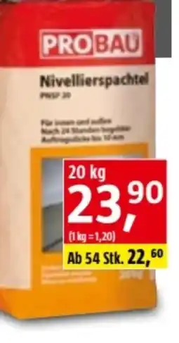 Bauhaus Probau Nivellierspachtel Angebot