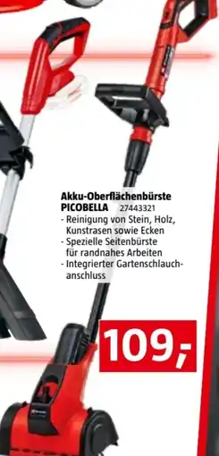 Bauhaus Einhell Akku-Oberflächenbürste Picobella Angebot
