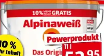 Bauhaus Alpina Alpinaweiß Das Original Angebot