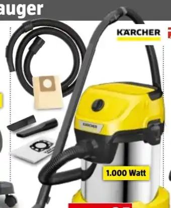 Bauhaus Kärcher Nasstrockensauger WD 3 S V-17/4/20 Angebot
