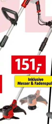 Bauhaus Einhell Akku-Sense Agillo 36/255 BL Solo Angebot