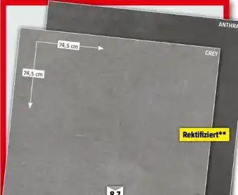 Bauhaus Feinsteinzeugfliese One Angebot