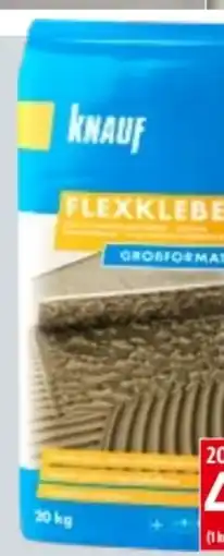 Bauhaus Knauf Flexkleber Großformat Angebot