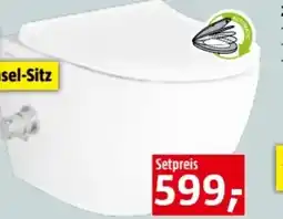 Bauhaus Vitra Wand-Dusch-WC-Set Aquacare Sento Angebot
