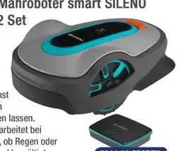 e-tec Gardena Mähroboter Smart Sileno Life Set Angebot
