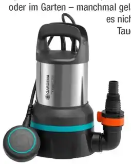 e-tec Gardena Klarwasser-Tauchpumpe 11000 Angebot
