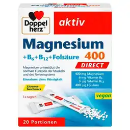 dm aktiv Magnesium 400 Direct Sticks dm Angebot