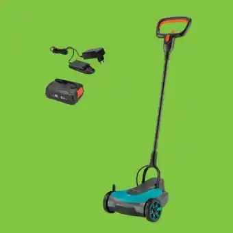 0815 Gardena Akku-Rasenmäher HandyMower 22/18V P4A Ready-To-Use Set Angebot
