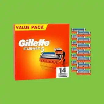 0815 Gillette Systemklingen-Apparat Fusion5 Angebot