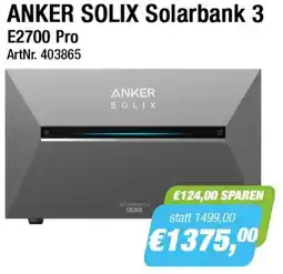 e-tec Anker solix solarbank 3 Angebot
