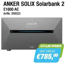 e-tec Anker solix solarbank 2 Angebot