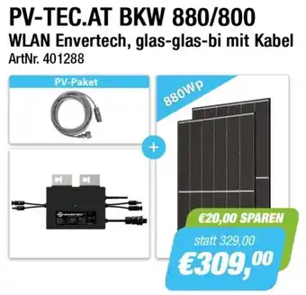 e-tec Pv-tec.at bkw 880/800 wlan Angebot