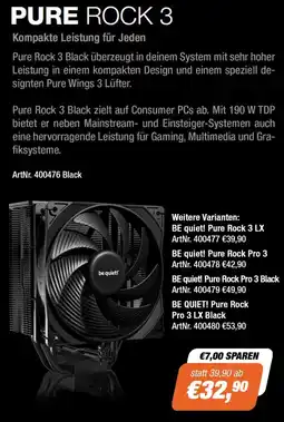 e-tec Pure rock 3 Angebot
