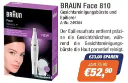 e-tec BRAUN Face 810 Angebot