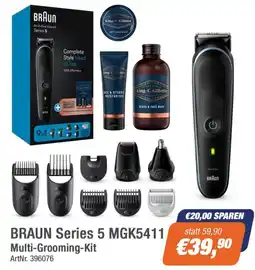 e-tec BRAUN Series 5 MGK5411 Multi Grooming Kit Angebot