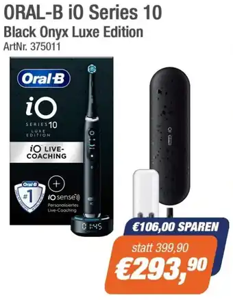 e-tec ORAL-B i0 Series 10 Black Onyx Luxe Edition Angebot