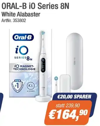 e-tec ORAL-B i0 Series 8N White Alabaster Angebot