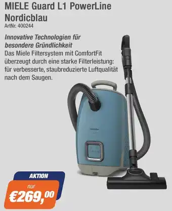 e-tec MIELE Guard L1 PowerLine Nordicblau Angebot