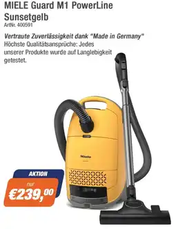 e-tec MIELE Guard M1 PowerLine Sunsetgelb Angebot