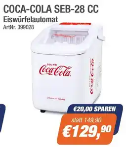 e-tec COCA-COLA SEB-28 CC Eiswürfelautomat Angebot
