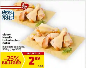 Billa Clever Hendl Unterkeulen natur Angebot