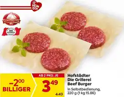 Billa Hofstädter Die Grillerei Beef Burger Angebot