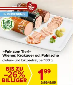 Billa Wiener, Krakauer od. Polnische Angebot