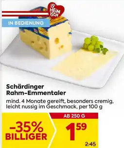 Billa Schärdinger Rahm Emmentaler Angebot