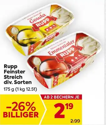 Billa Rupp Feinster Streich div. div. Sorten 175 g (1 kg 12.51) Angebot