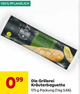 Billa Die Grillerei Kräuterbaguette Angebot