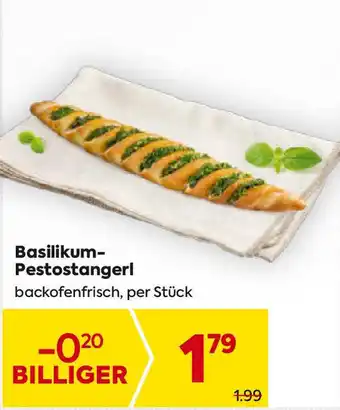Billa Basilikum Pestostangerl Angebot