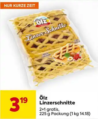 Billa Ölz Linzerschnitte Angebot