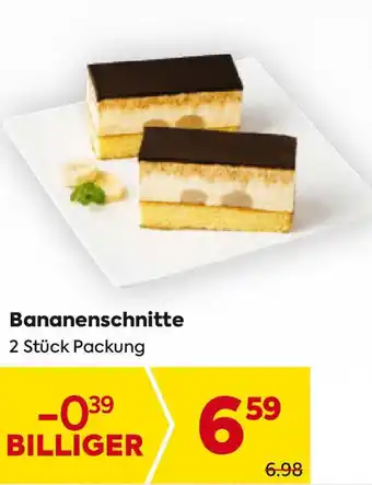 Billa Bananenschnitte Angebot