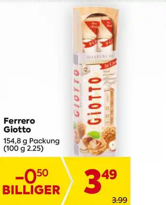 Billa Ferrero Giotto Angebot