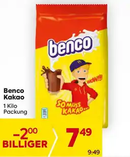 Billa Benco Kakao Angebot