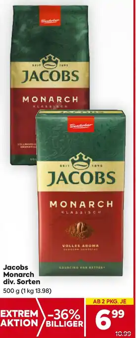 Billa Jacobs Monarch div. Sorten Angebot