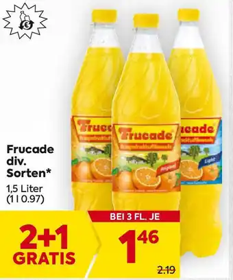 Billa Frucade div. Sorten Angebot
